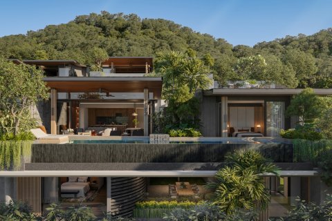 Chalet de 4 dormitorios en Bang Tao, Tailandia № 165303