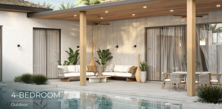 Villa sur Layan Beach, Thaïlande 4 chambres № 191178