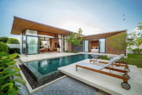 Chalet de 3 dormitorios en Phuket, Tailandia № 191177
