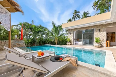Chalet de 3 dormitorios en Ko Samui, Tailandia № 167525 - foto 3