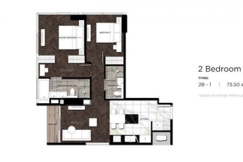 Condominio de 2 dormitorios en Bangkok, Tailandia № 143173 - foto 9