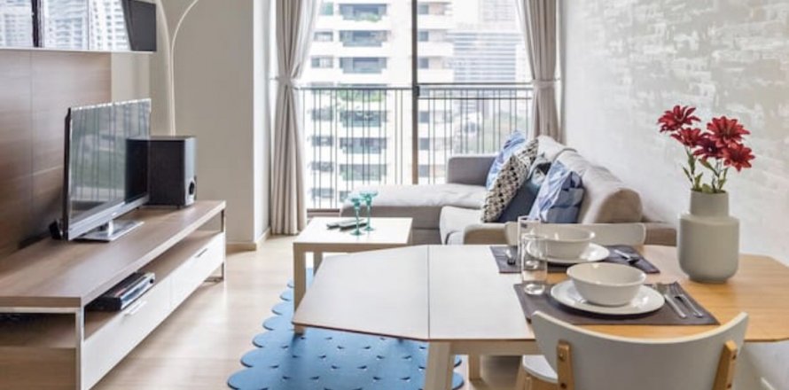 Condominio de 1 dormitorio en Bangkok, Tailandia № 143866