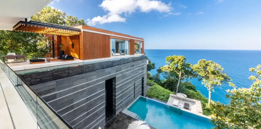 Chalet de 4 dormitorios en Kamala, Tailandia № 190549