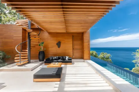 Chalet de 4 dormitorios en Kamala, Tailandia № 190549 - foto 7