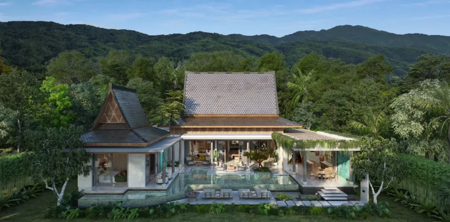 Chalet de 4 dormitorios en Phuket, Tailandia № 178917