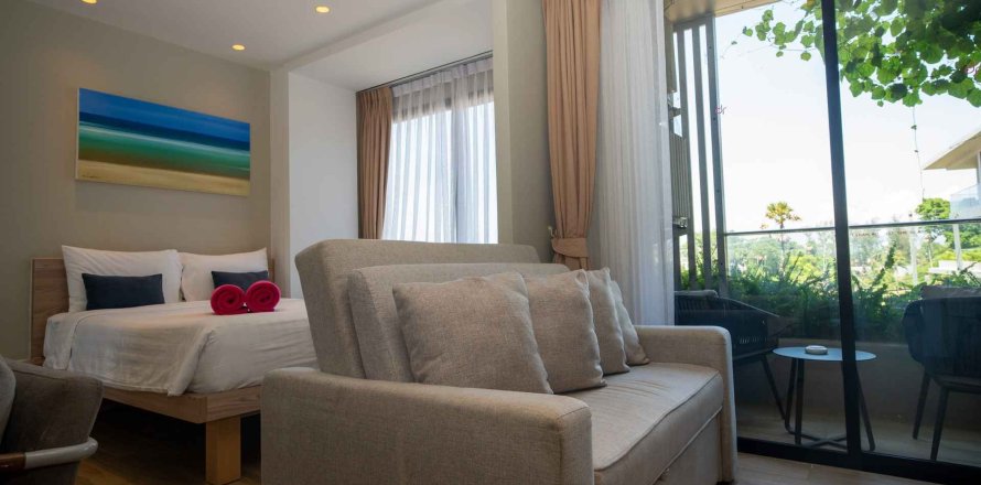 Студия в кондо в Пхукете, Таиланд в Diamond Condominium № 167082