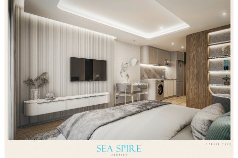 Condo à Bang Lamung, Thaïlande, 1 chambre № 165166