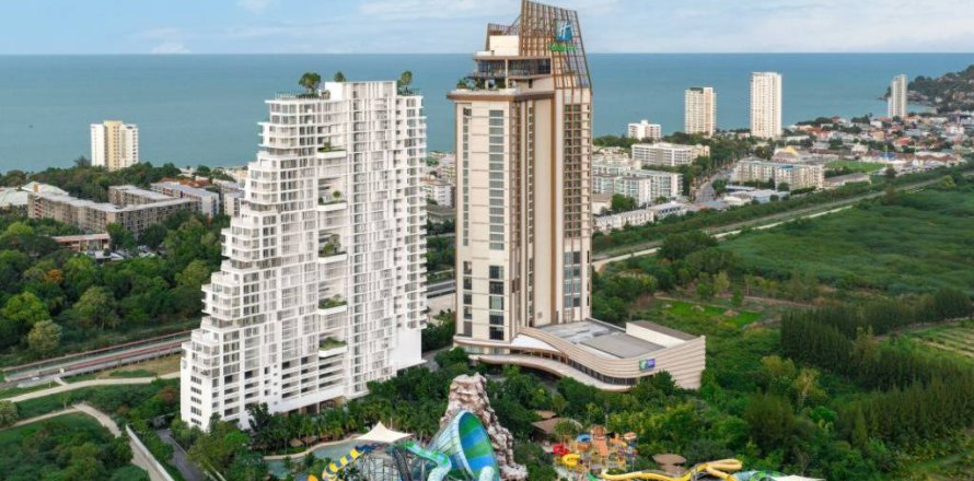 Condominio de 2 dormitorios en Hua Hin, Tailandia № 146845