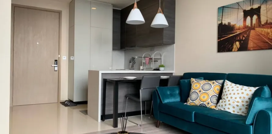 Condominio de 1 dormitorio en Watthana, Bangkok, Tailandia № 200574
