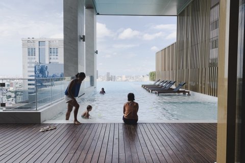 Condo à Watthana, Bangkok, Thaïlande, 1 chambre  № 200568 - photo 11