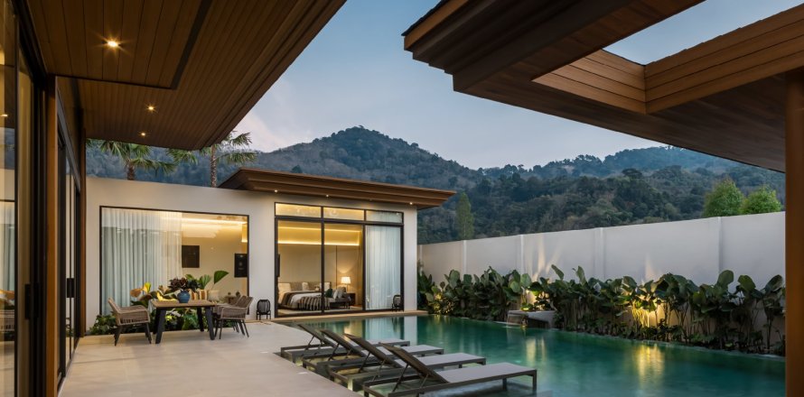 Chalet de 4 dormitorios en Bang Tao, Tailandia № 179094