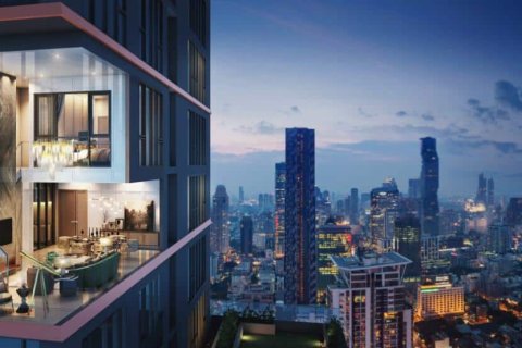 Condominio de 1 dormitorio en Bangkok, Tailandia № 166368 - foto 8