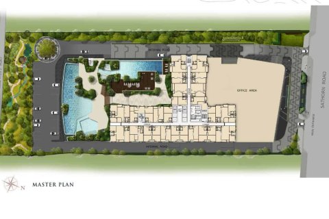Condominio de 1 dormitorio en Bangkok, Tailandia № 166368 - foto 11