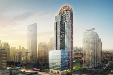 Condo à Bangkok, Thaïlande, 2 chambres  № 166366
