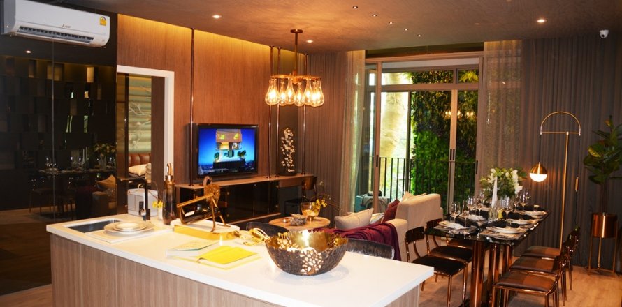 Condominio de 1 dormitorio en Bangkok, Tailandia № 66804