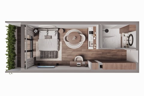Condominio de 1 dormitorio en Nai Harn Beach, Tailandia № 165660 - foto 24