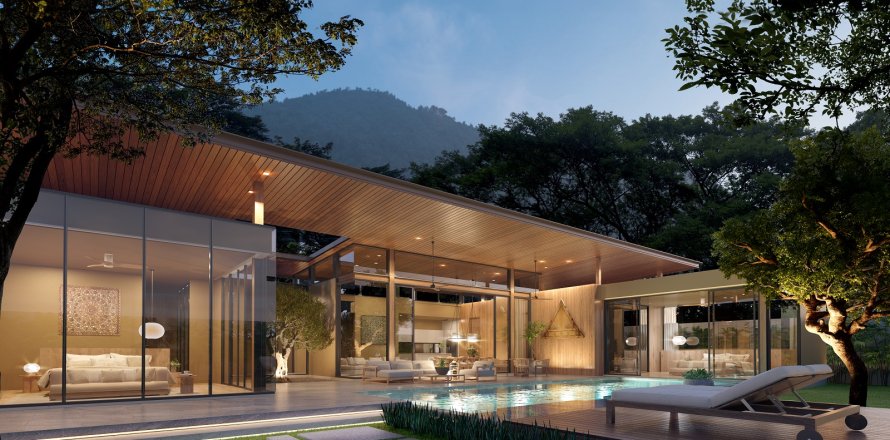 Chalet de 4 dormitorios en Phuket, Tailandia № 165663