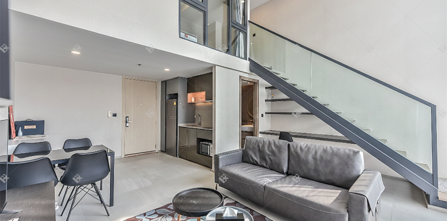 Condominio de 1 dormitorio en Bangkok, Tailandia № 186676