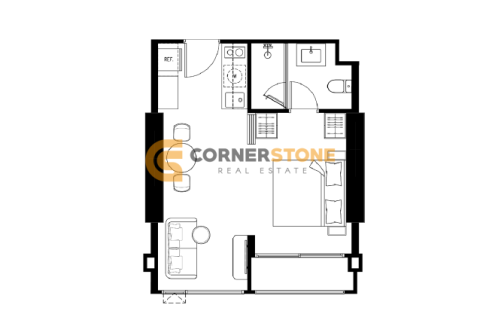 Studio in the Condo in Pattaya, Thailand  № 146499 - photo 6