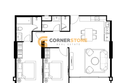 Estudio en el condominio en Pattaya, Tailandia № 146498 - foto 4