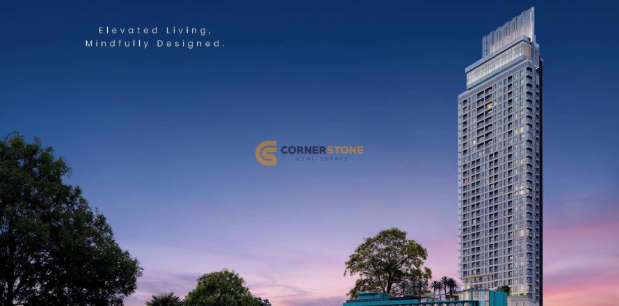 Estudio en el condominio en Pattaya, Tailandia № 146498
