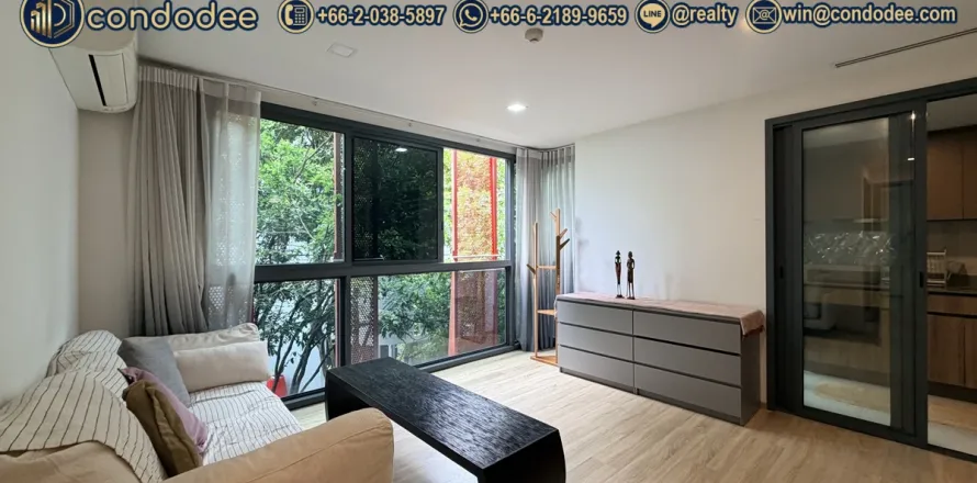 Condo à Watthana, Bangkok, Thaïlande, 2 chambres № 225681