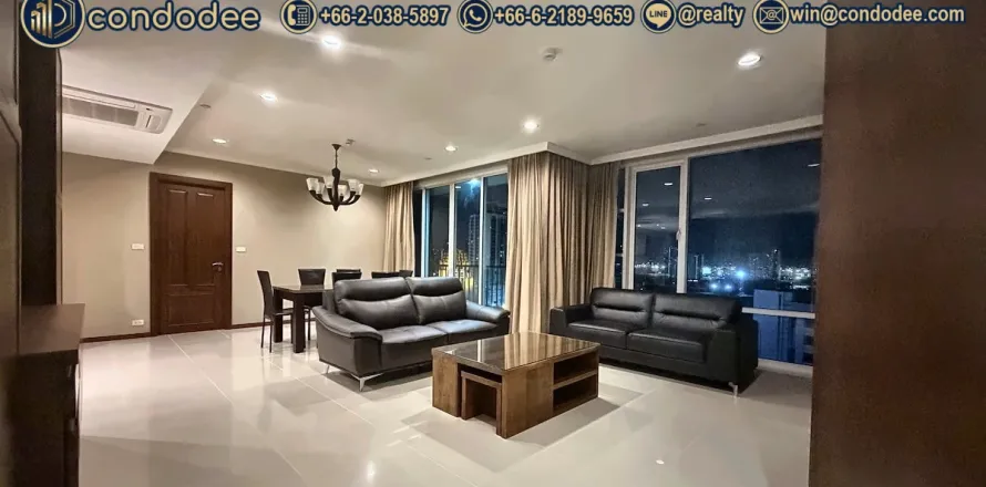 Condo à Bangkok, Thaïlande, 3 chambres № 225683