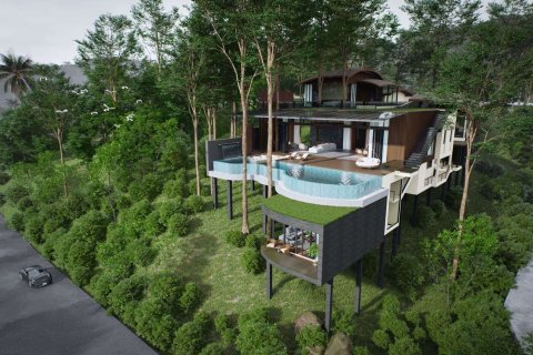Villa à Phuket, Thaïlande 4 chambres № 166714