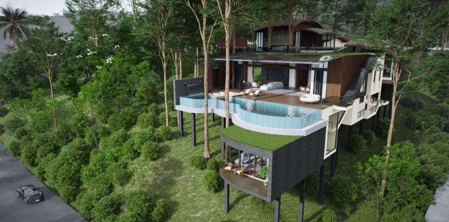 Chalet de 4 dormitorios en Phuket, Tailandia № 166714