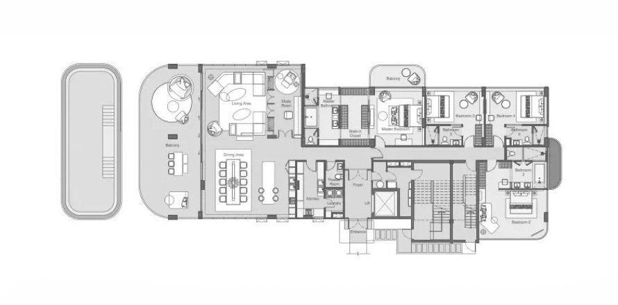 Sobre plano Banyan Tree Beach Residences Oceanus en Phuket, Tailandia № 194525 - foto 1