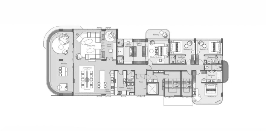 Sobre plano Banyan Tree Beach Residences Oceanus en Phuket, Tailandia № 194525 - foto 1