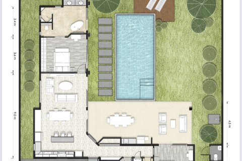 Chalet de 3 dormitorios en Hua Hin, Tailandia № 169976 - foto 19
