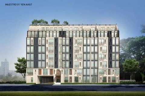 Condominio de 2 dormitorios en Sathon, Bangkok, Tailandia № 144615