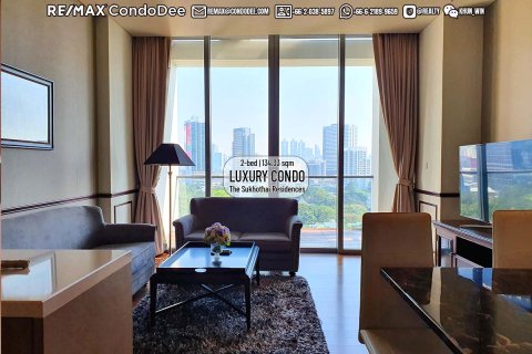 Eigentumswohnung in Sathon, Bangkok, Thailand, 2 Schlafzimmer № 200816 - Foto 12