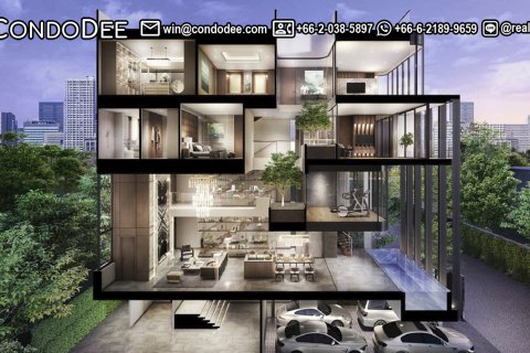 House in Watthana, Bangkok, Thailand 4 bedrooms № 200815