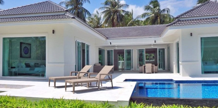 Chalet de 4 dormitorios en Sam Roi Yot, Tailandia № 165849