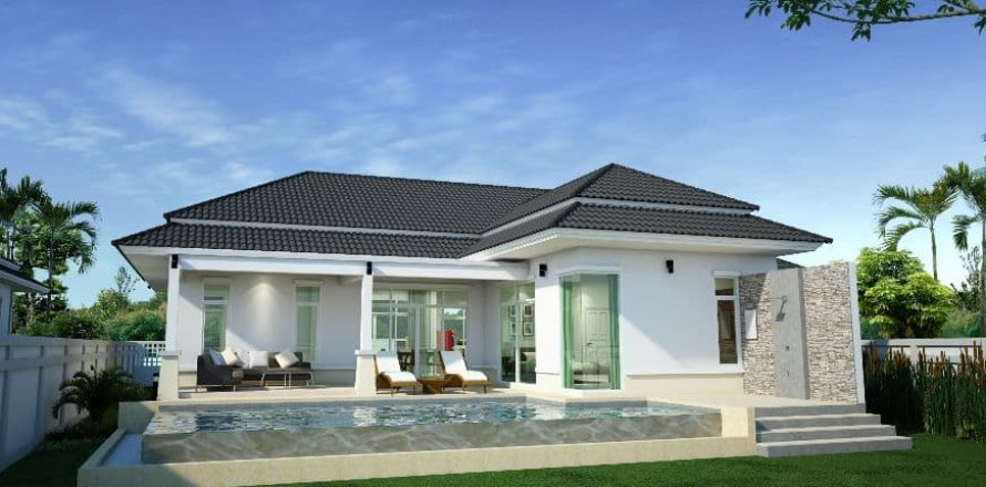 Villa in Sam Roi Yot, Thailand 3 bedrooms № 165848