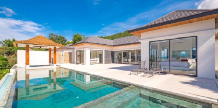 Chalet de 4 dormitorios en Ko Samui, Tailandia № 203077