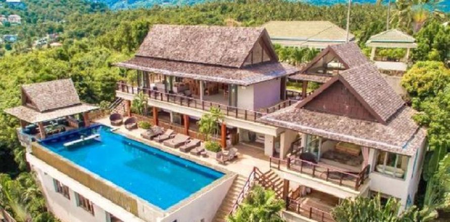 Chalet de 5 dormitorios en Ko Samui, Tailandia № 203076