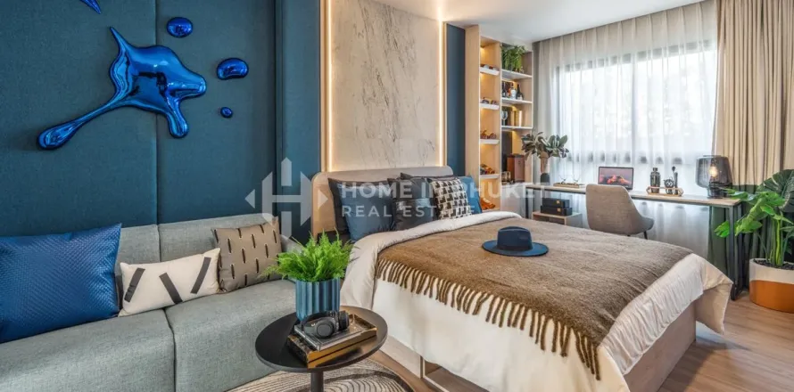 Condominio de 1 dormitorio en Kathu, Tailandia № 163895