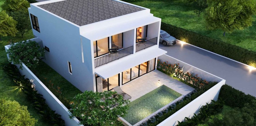 Chalet de 2 dormitorios en Golden Pool Villa Phase 1, Ko Samui, Tailandia № 161506