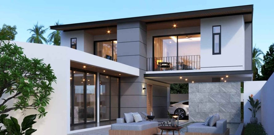 Вилла в Golden Pool Villa Phase 2, Самуй, Таиланд с 4 комнатами  № 161509