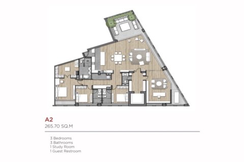 Condominio de 3 dormitorios en Bangkok, Tailandia № 180945 - foto 25