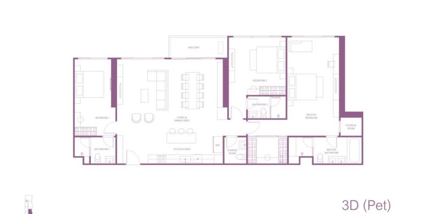 Condominio de 3 dormitorios en Khlong San, Bangkok, Tailandia № 168060