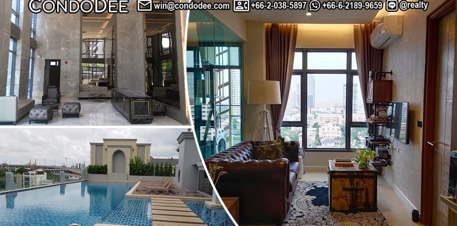 Condominio de 1 dormitorio en Phra Khanong, Bangkok, Tailandia № 200621