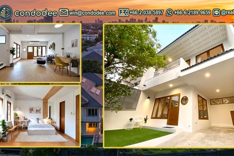 ทาวน์เฮาส์ในวัฒนา, กรุงเทพฯ, ประเทศไทย 3 ห้องนอน № 200622