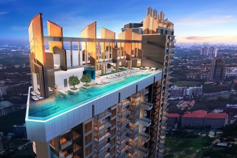 Condo on Jomtien Beach, Pattaya, Thailand, 1 bedroom № 165522