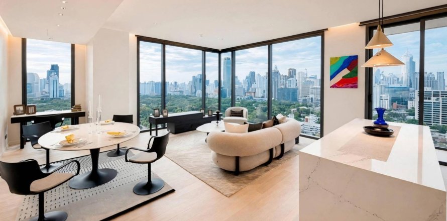 Penthouse in Bangkok, Thailand 3 Schlafzimmer № 233629