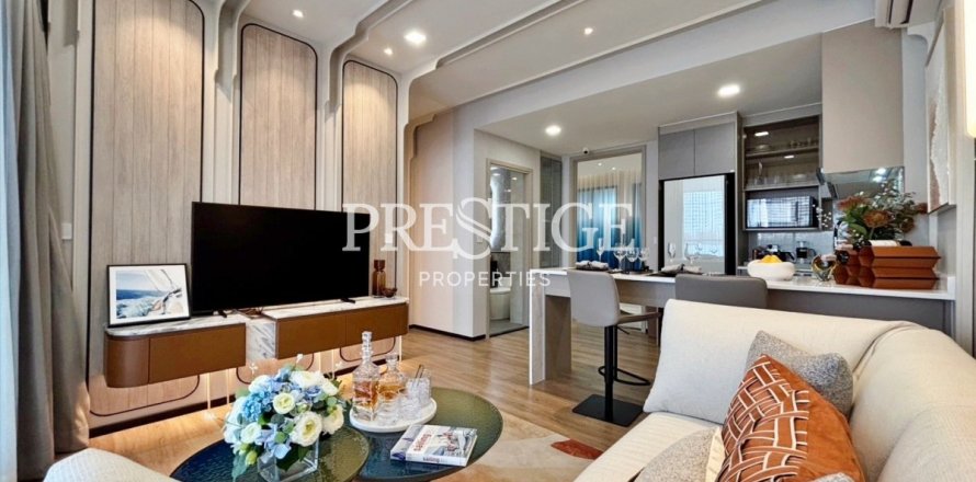 Condo à Pattaya, Thaïlande, 1 chambre № 198249