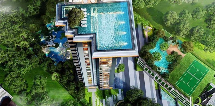 Condominio de 2 dormitorios en Jomtien Beach, Pattaya, Tailandia № 165705